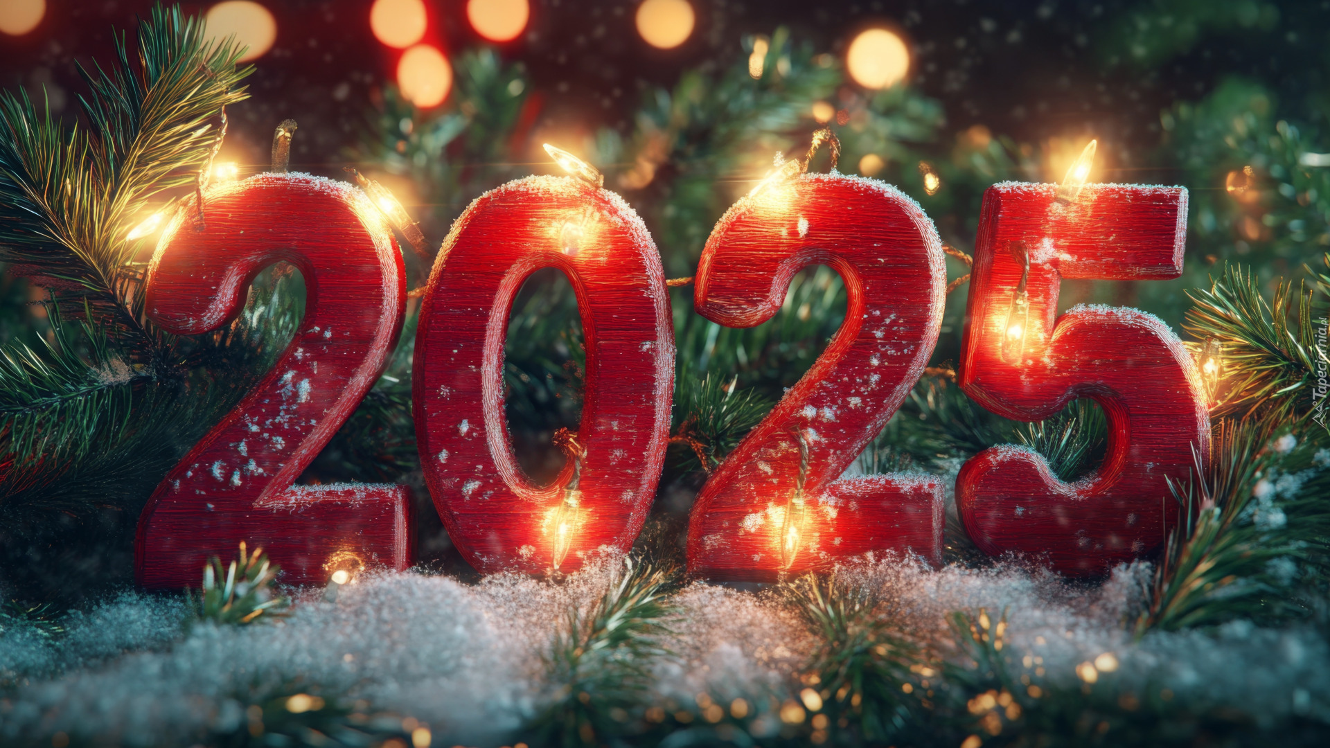 Czerwone świece 2025